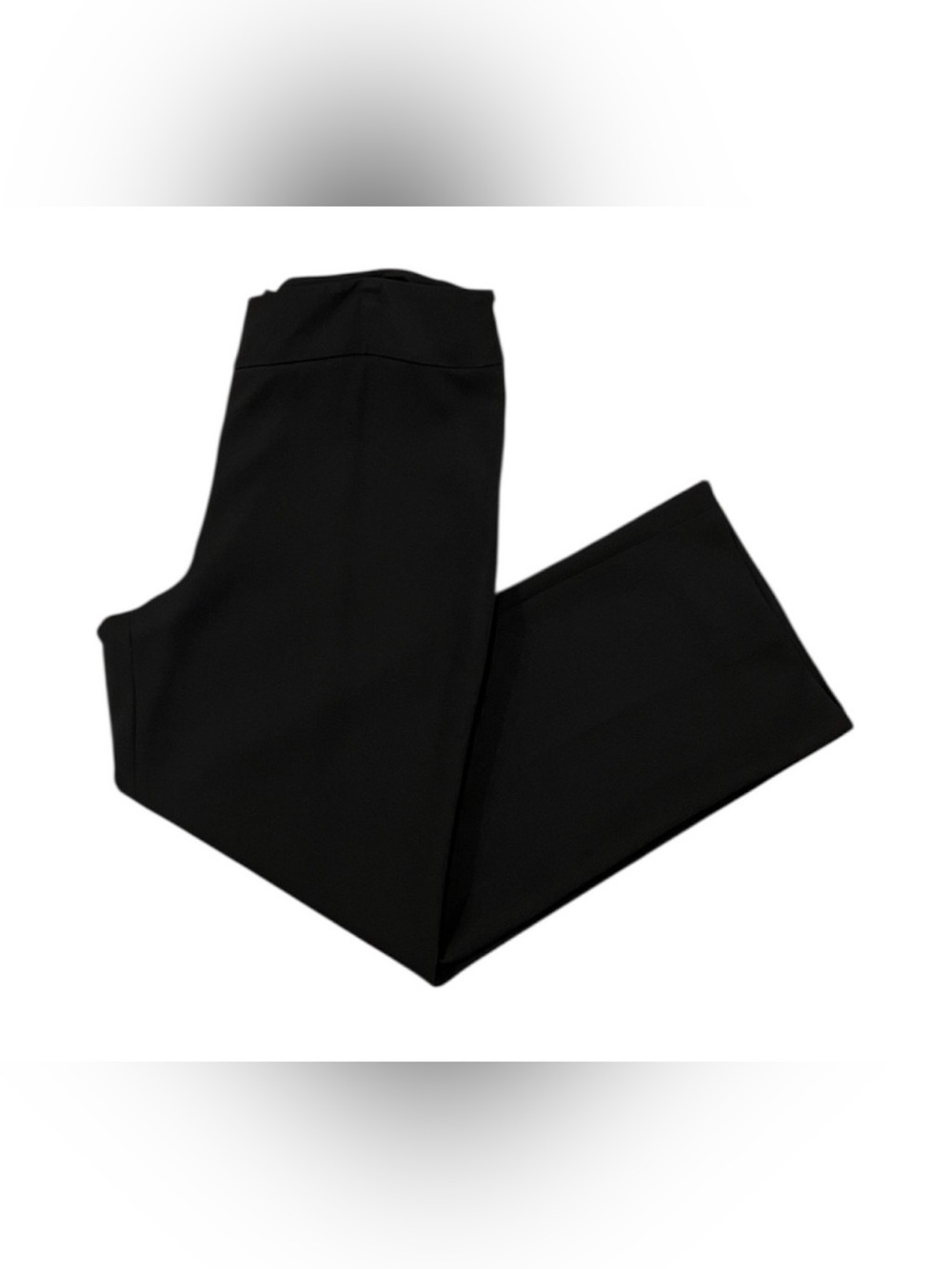 AKRIS Women’s Wool Flat Front Wide Leg Trousers Black 14
Size Zip Pants